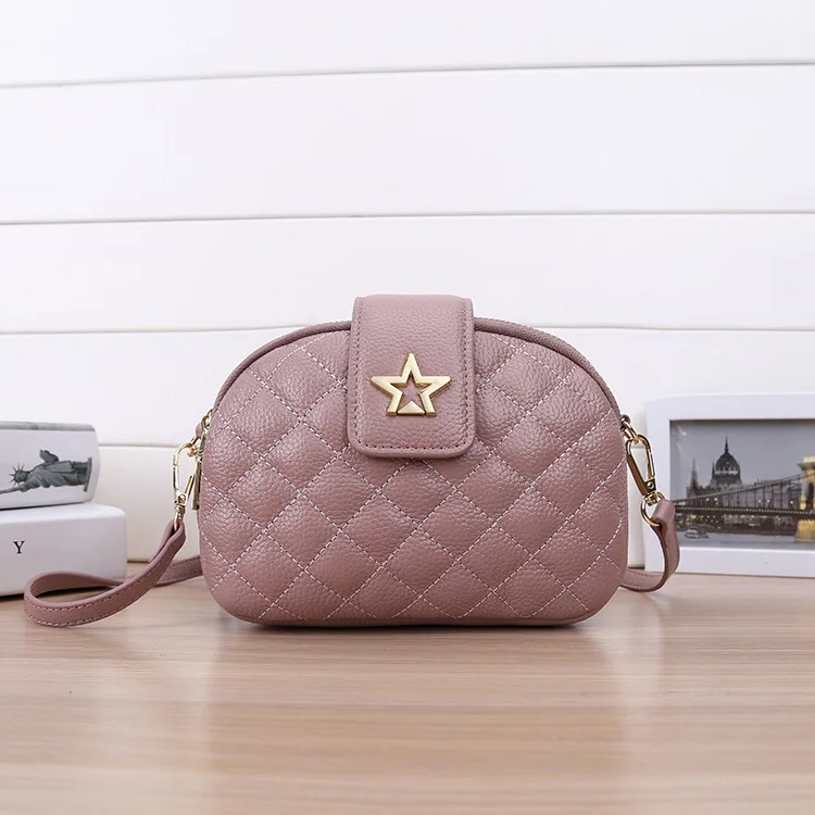Women genuine leather messenger bag 21