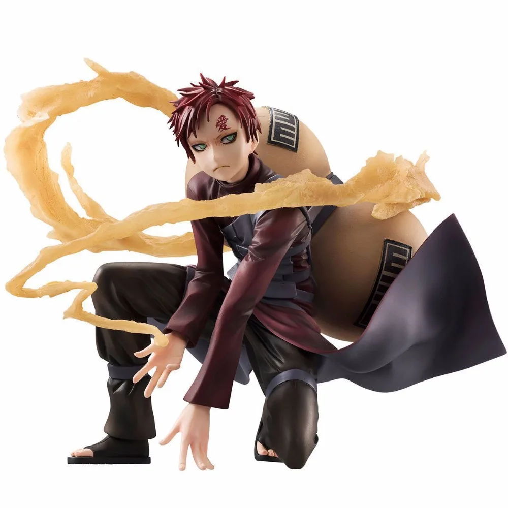 

Free Shipping 6" Anime Naruto Shippuden Kazekage Sabaku no Gaara Boxed 15cm PVC Action Figure Collection Model Doll Toy Gift
