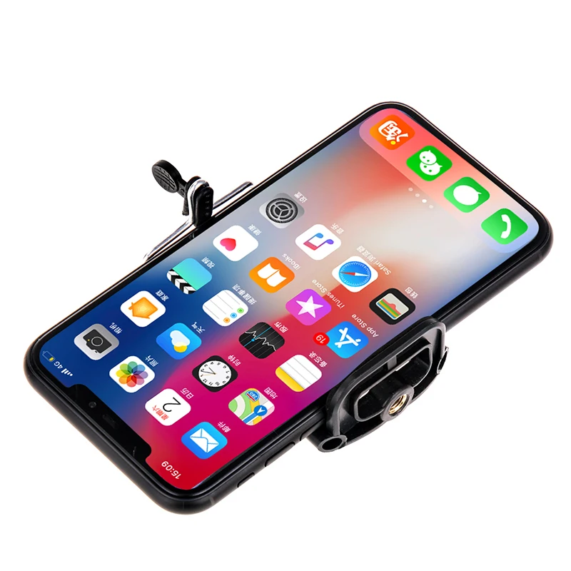 Generic Support Pour Telephone Trepied Pour Gopro Support De Telephone Clip De Fixation Universel Pour Telephone Portable Adaptateur De Montage Pour Trepied Fixation Pour Smartphone Tripod Mount Adapter Prix Pas Cher