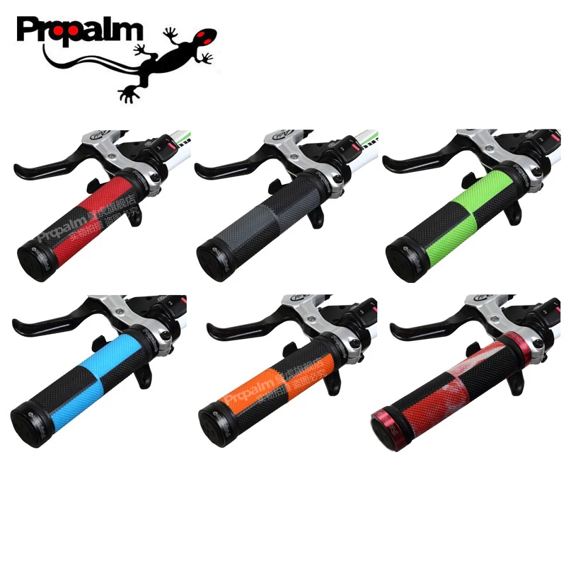Propalm HY B401EP Gecko ручки на руль велосипеда двойной цветной замок Противоскользящий