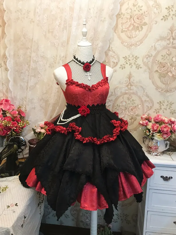 [Индивидуальные] аниме Fate Grand order Ereshkigal Moon Девушка Лолита платье/наряд косплей Женский костюм на Хеллоуин - Цвет: costume