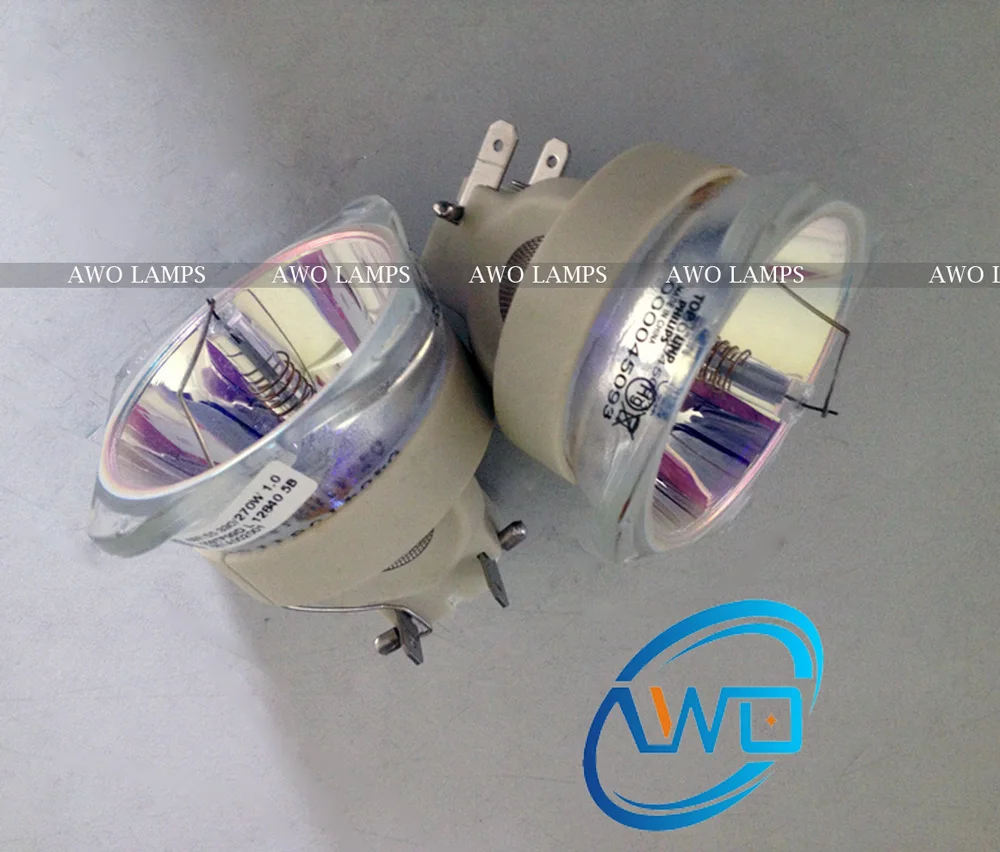 AWO DT01281 font b Projector b font Lamp Bulb 100 Original UHP Bare for HITACHI CP