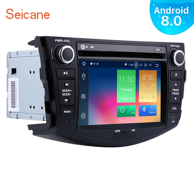 Seicane Android 8 0 7 Inch 2Din 8 Core Car Radio font b GPS b font