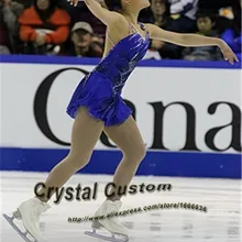 Профессиональное платье для фигурного катания на заказ для женщин с спандексом изящное Новое Брендовое платье для катания на коньках дети DR3294