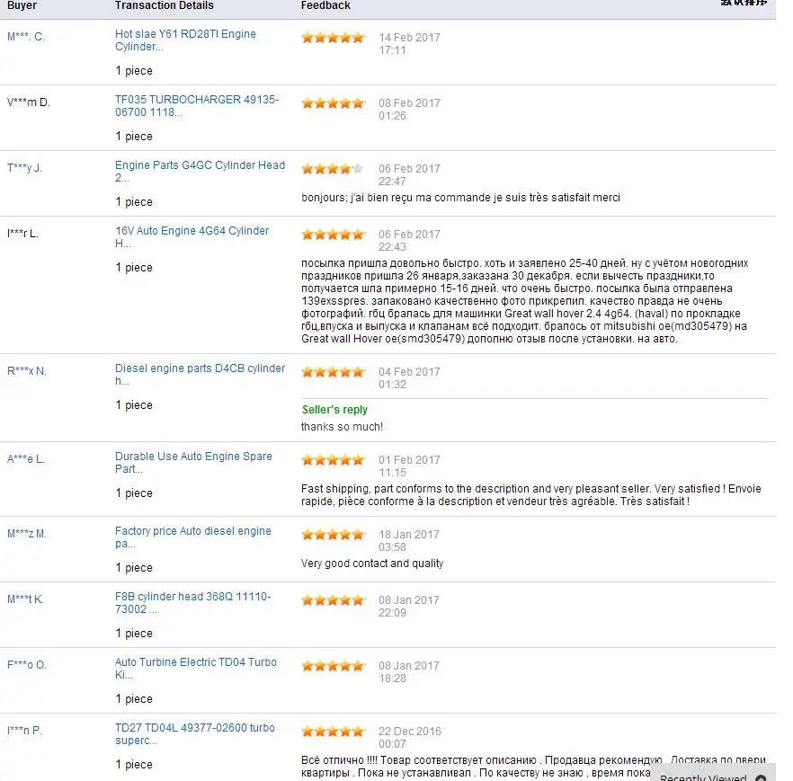 Best good feedback