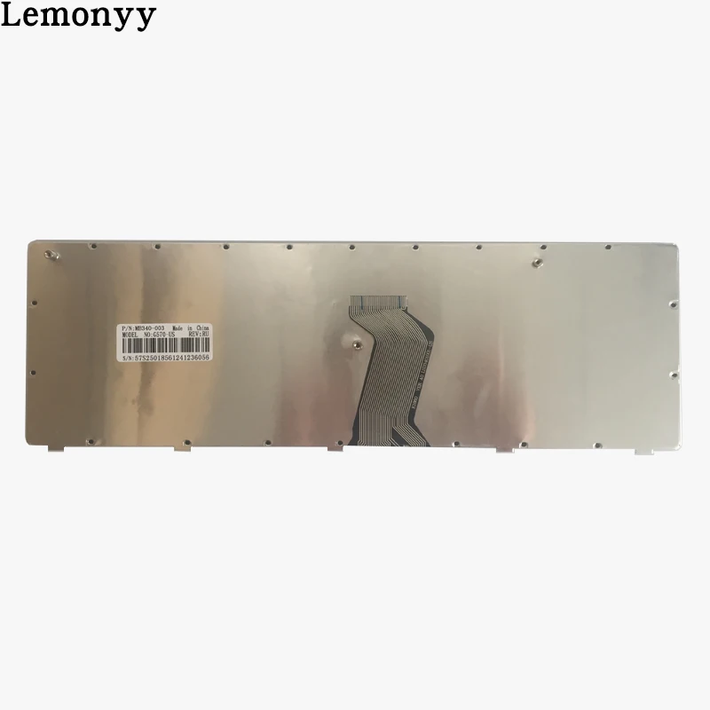  New Russian RU Laptop Keyboard for IBM LENOVO Ideapad G780 G780A G770 G770A Series Black