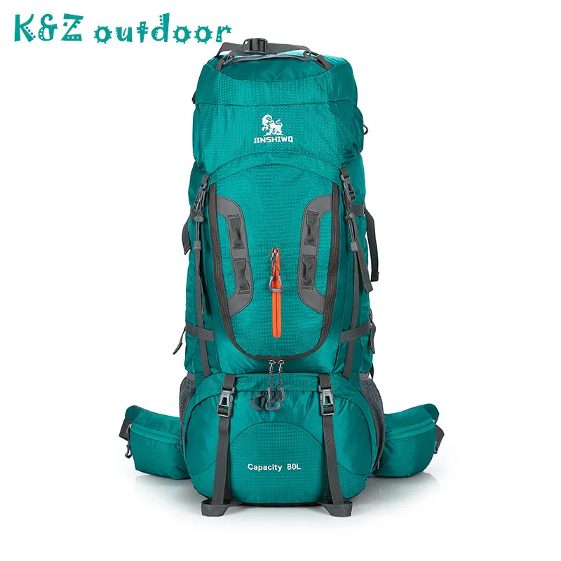 

80L Camping Hiking Backpack Mountaineering Bag Large Capacity Nylon superlight Trekking Rucksack Outdoor Backpack