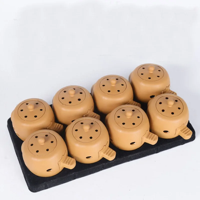Moxa boxes 8 with 100pcs Moxibustion massage moxa and stickers