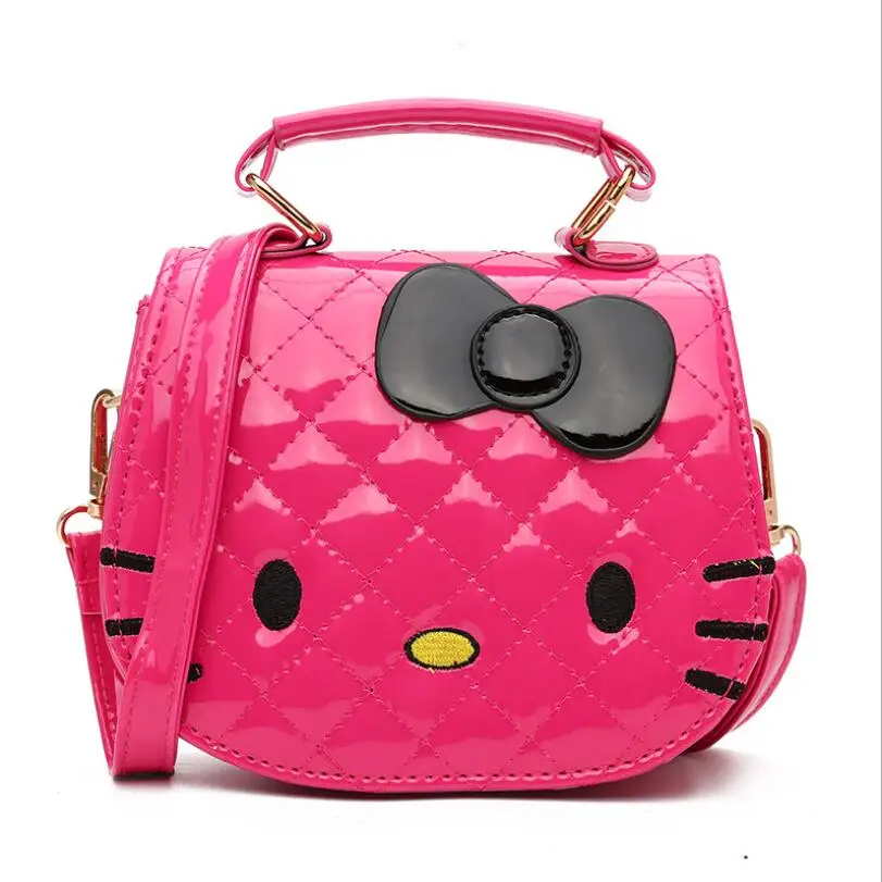 Новинка детская сумочка с бантом и рисунком hello kitty милая сумка на плечо для
