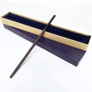 

Free Shipping HP Magic Wand Draco Malfoy Cosplay Magical Wand With Iron Core New in Box High Quality Christmas Gifts