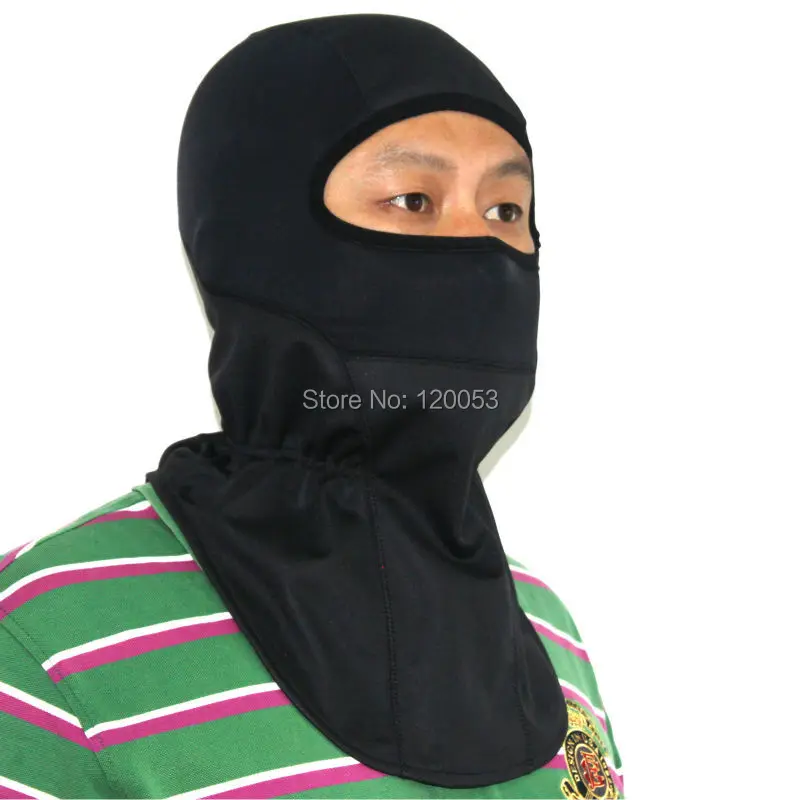 Windproof Balaclava black thread