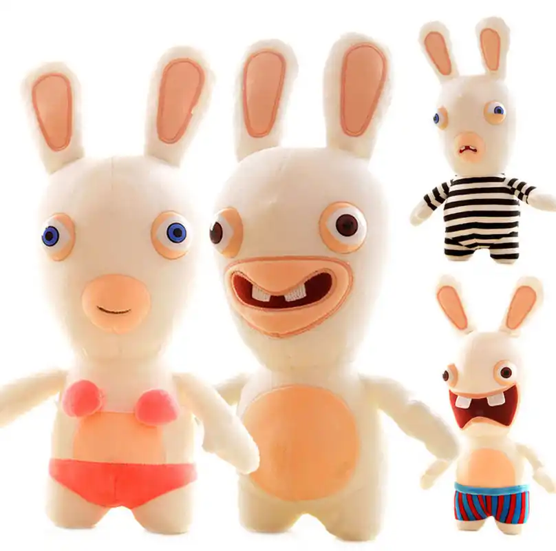 Plush Toys For Girls Children Crazy Rabbit Dolls Stuffed Animals Funny Bucktooth Gift Plush Toys Rabbit Toytoys Gift Aliexpress
