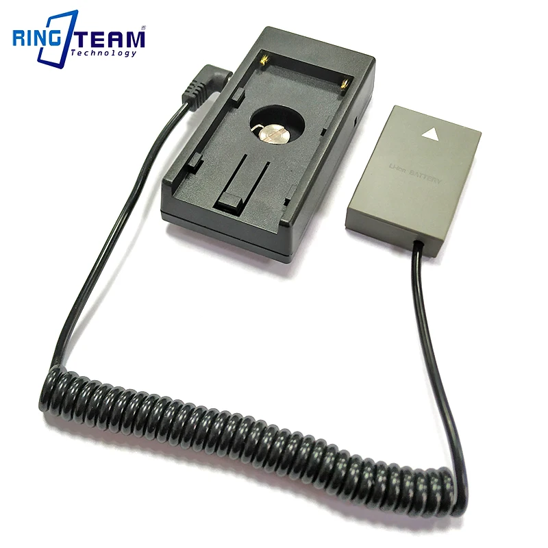 

NP-F970 F750 F550 Battery Holder Mount Plate with PS-BLS5 Dummy Battery for Olympus Digital Cameras PEN E-PL2 E-PL5 E-PM2 Stylus