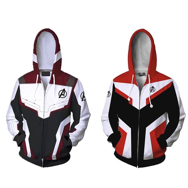 2019 New Avengers Endgame Quantum Realm Cosplay Hoodies Sweatshirt Jacket Pants Superhero Costumes T-Shirt XXS-4XL