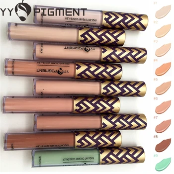 

9pcs YY PIGMENT Makeup High Definition Invisible Cover Concealer Skin Cream Face Maquiagem Base Contour Foundation Skin Beauty