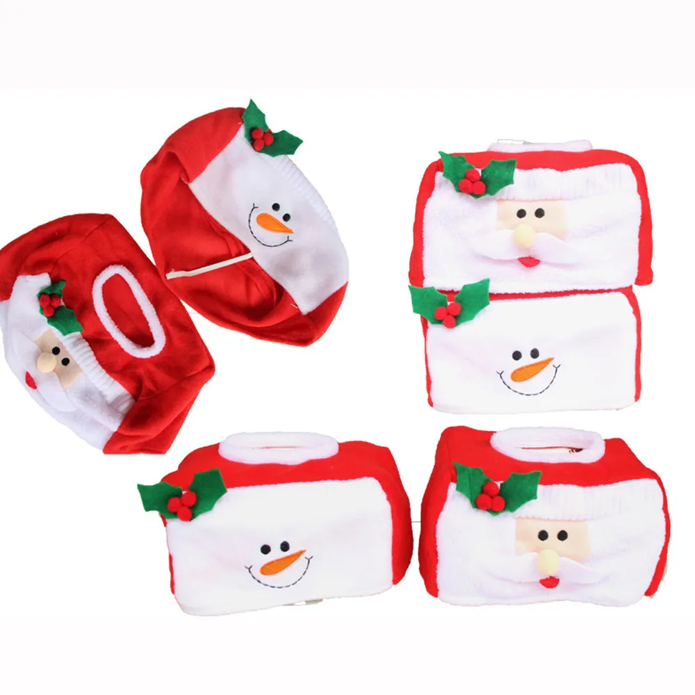 Aliexpress Buy 1PC Magic Merry Christmas tissue box cover Christmas santa claus home decoration Creative napkin holder xmas supplies Bag L5 from
