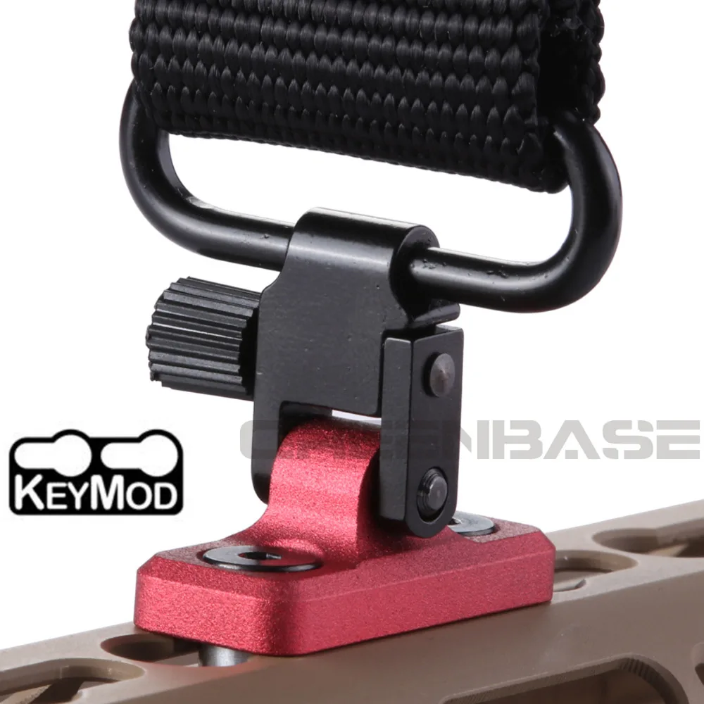 Greenbase Keymod винтовка Sling Mount Sling Adapter пистолет Sling Attachment для Keymod system fit Uncle Mikes style Sling Swivel