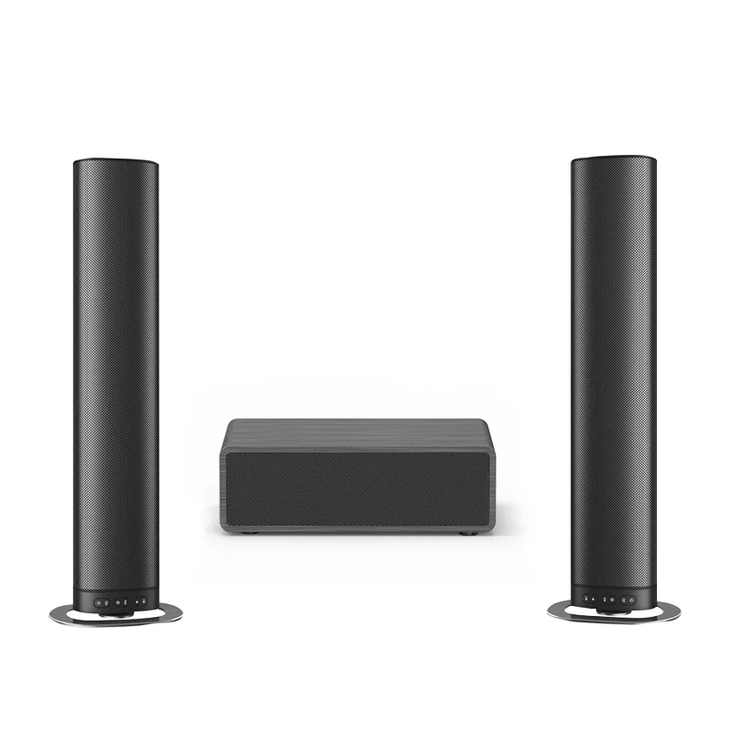 Q9 + S2 звуковая система домашнего кинотеатра Саундбар ТВ 60 Вт Bluetooth динамик