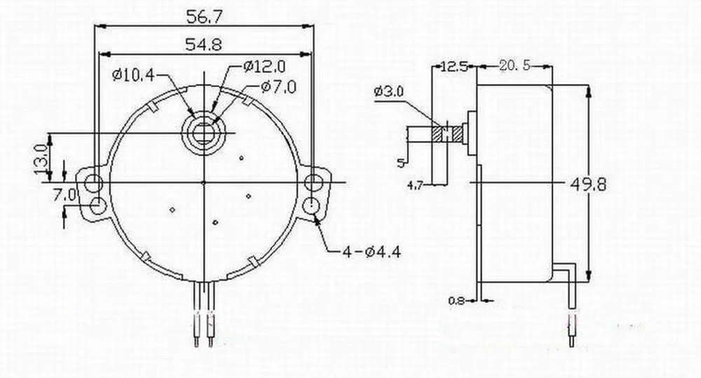 110v 220v 2,5 3 8 10 об/мин рукоделие вращают выставочный/Осциллирующий Вентилятор Мотор микроволновая печь Шестерни двигатель с постоянным магнитом TYC-50