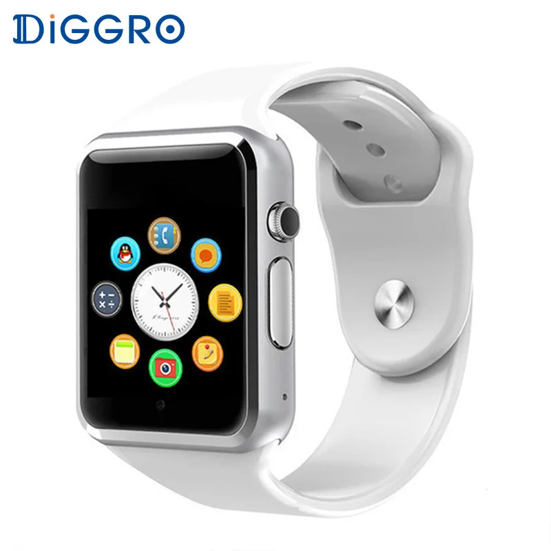 

Diggro A1 WristWatch Bluetooth Sport Message Smart Watch With SIM Camera Smartwatch Russia T15 For Android Smartphone Pk DZ09