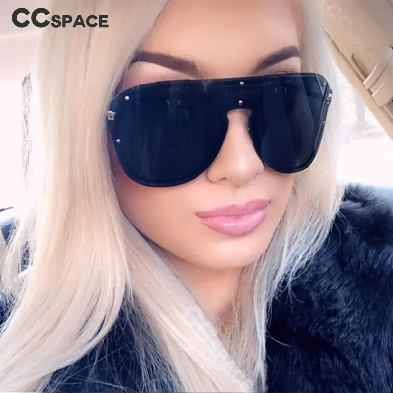 45480 заклепки Скелет солнцезащитные очки для мужчин и женщин в стиле ретро