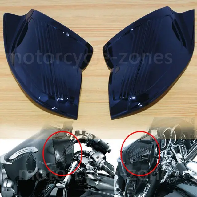 Мотоцикл черный Batwing внутренний обтекатель Крышка для Harley Touring Electra Glide 96-13 Street Glide 06-13 Tri Glide 09-13