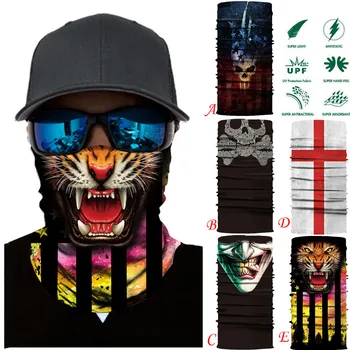 Fietsen Motorcycle Neck Tube Ski Sjaal Gezichtsmasker Balaclava Halloween Party SW17