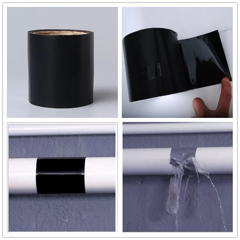Silicone Stops Leaks Repair Adhesive Tape Waterproof Bonding Rescue