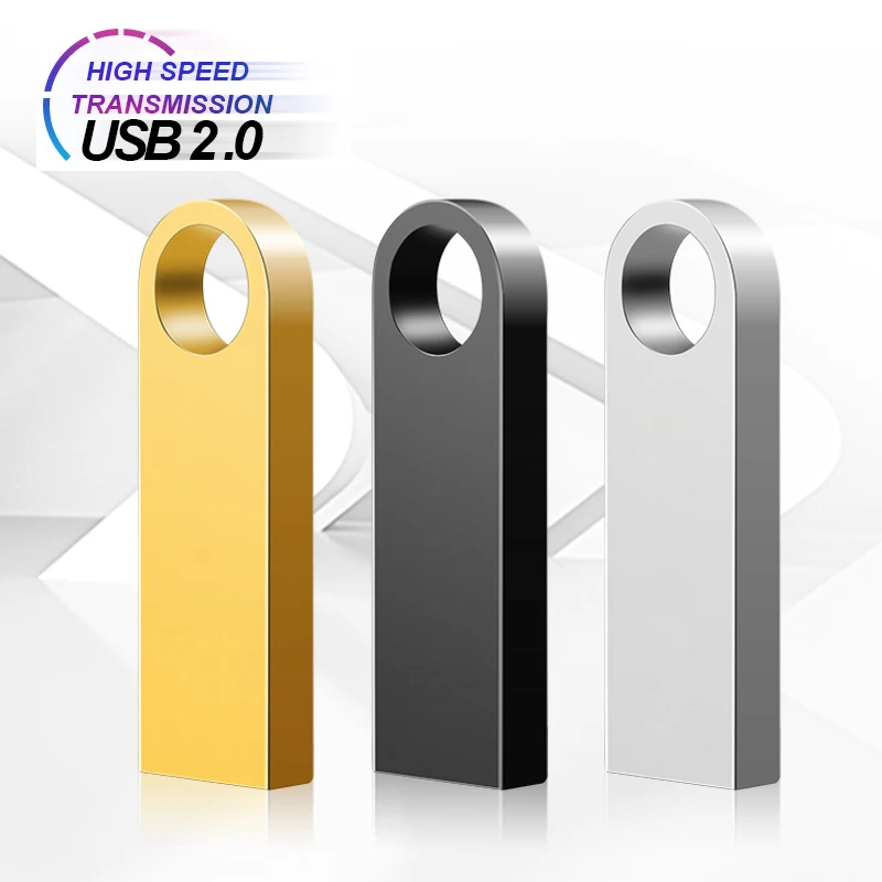 Горячая Распродажа USB флеш накопитель Кле 16 ГБ 8 Memoria 2 0 металлический Флешка 32 Гб 64
