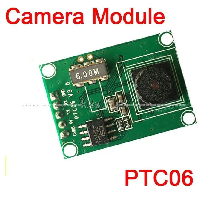 Миниатюрный Последовательный модуль камеры PTC06 JPEG CMOS 1/4 Φ/UART интерфейс MRY|ttl camera