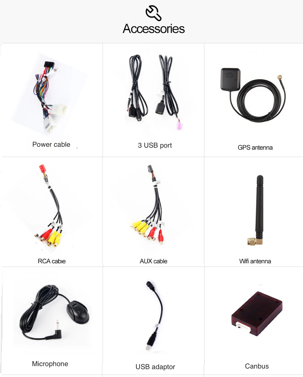 Discount Android 8.0 Car Multimedia Player for Toyota V50 Navigation 2012 2013 2014 with 10.2" Touch Screen 4*45w Speaker RDS 14