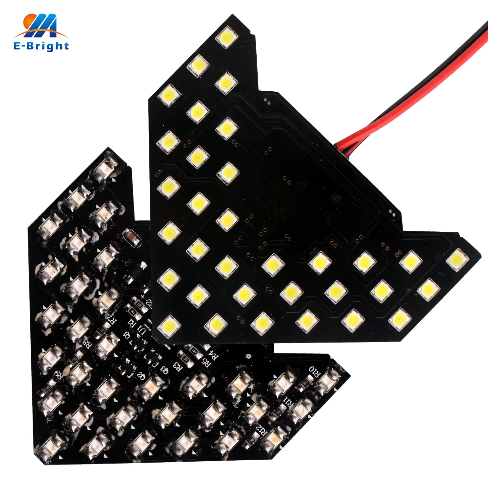 2PCS 3528 33 SMD Sequential Led Lights Arrows Lamp Indicator Safe led Panels Car Side Mirror 33