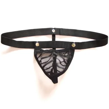

Sexy gay men underwear transparent g strings Temptation crime sissy thong Funny string homme man jockstrap