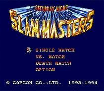 Slam Masters субботний ночной игровой картридж новейшая 16 бит игровая карта для sega Mega Drive/Genesis system