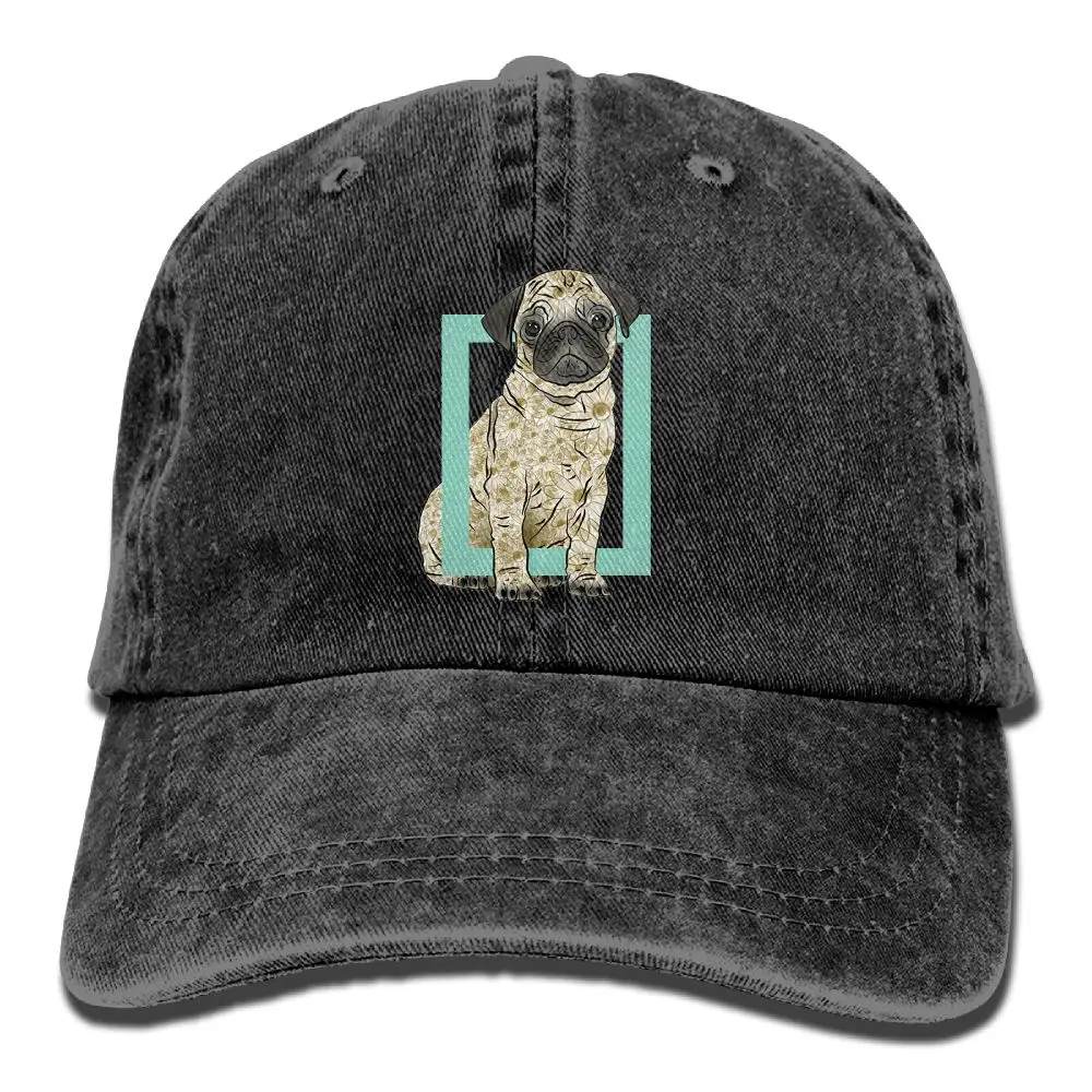 SAMCUSTOM i love my pug 3D креативная индивидуальность Промытые джинсовые шапки осень лето для мужчин и женщин Гольф Sunblock хоккейные кепки