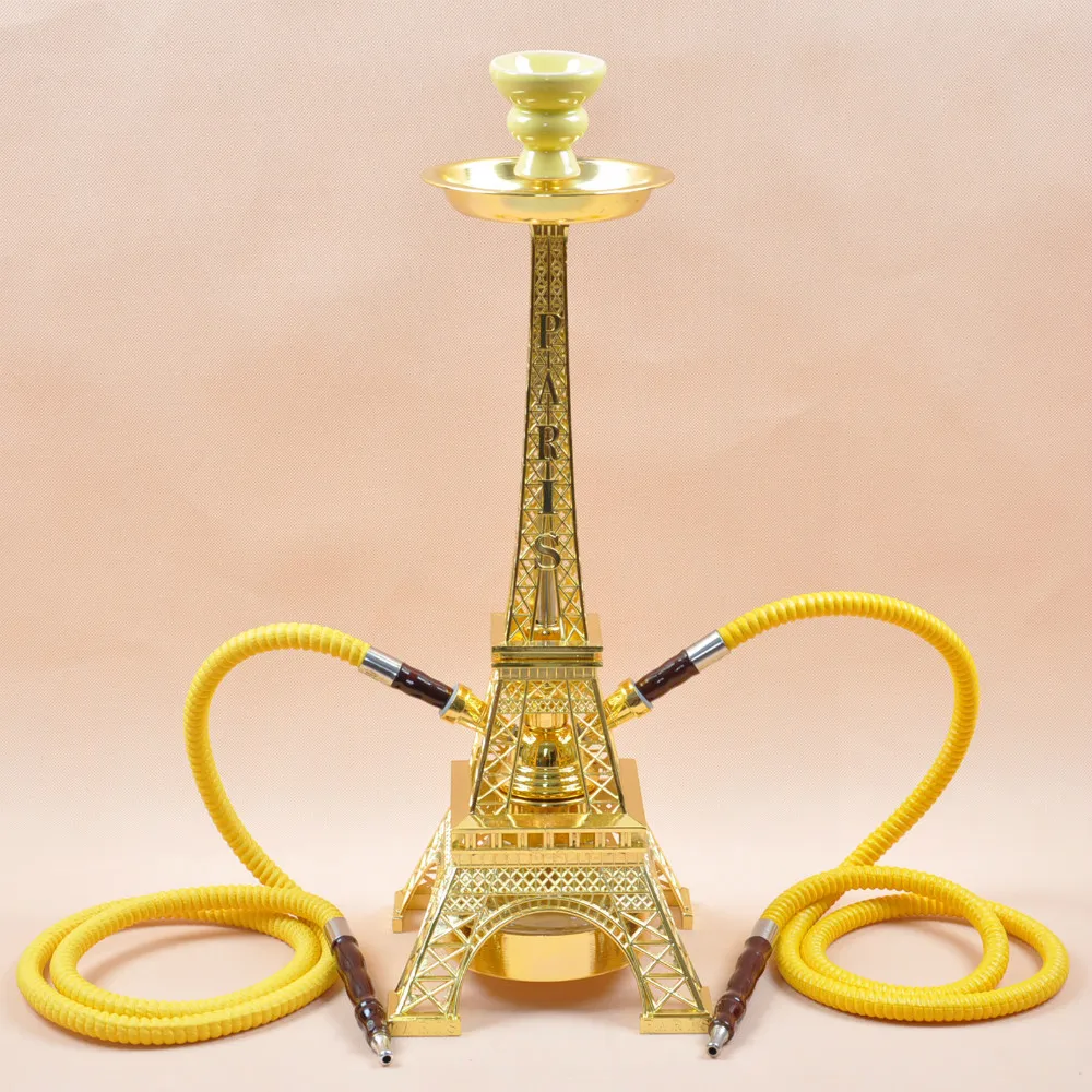 50cm height Gold HOOKAH,SHISHA.FREE SHIPPING BY EMS also for Russia two
