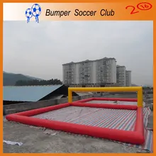 Free shipping&pump! juegos inflables Inflatable Water Sports Games Inflatable Volleyball Field For Adult Beach Volleyball Court