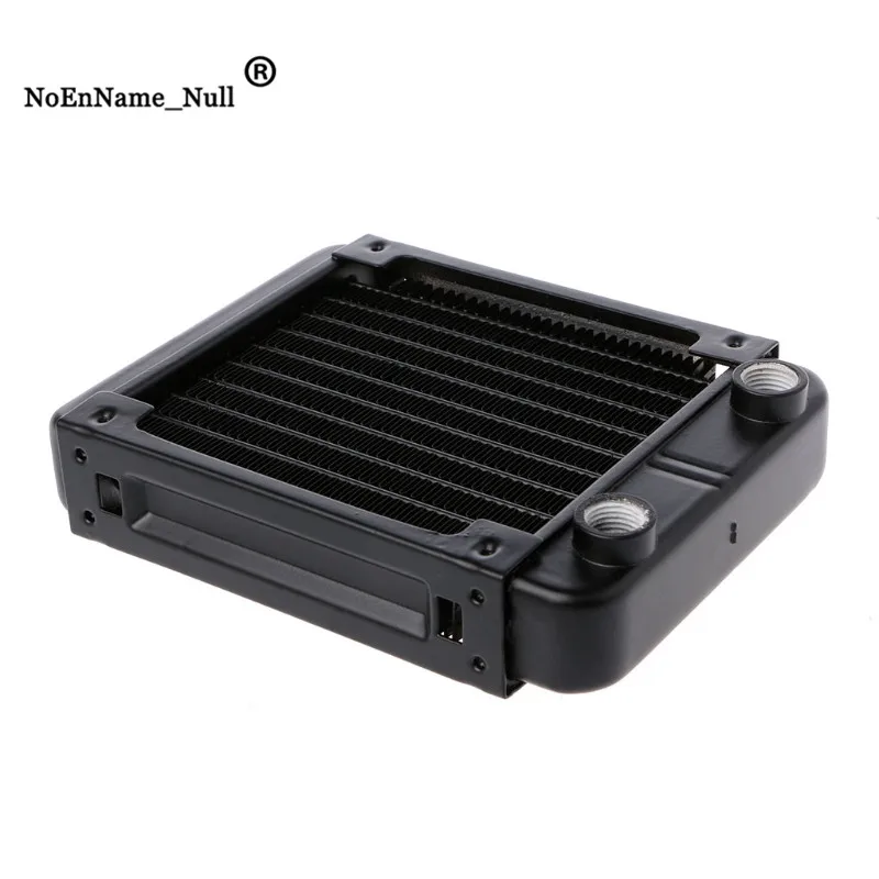 

Water Cooling Cooler 120mm Aluminum Computer Radiator Water Cooler 10 Tube CPU Heat Sink Exchanger dropshipping
