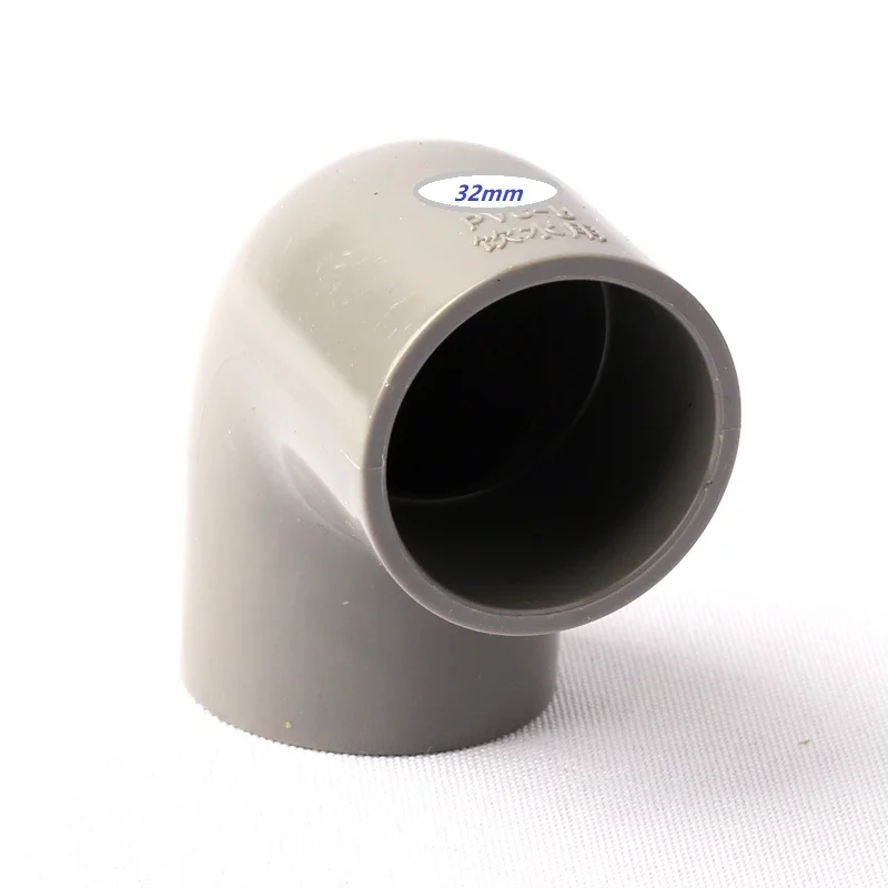 Внутренний диаметр 32 мм 90 градусов PVC-U колено разъем Высокое качество Прочный Сад орошения питьевой воды трубы разъем инструменты