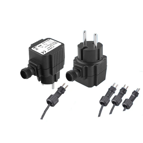 5VA Christmas Lights IP44 Waterproof Adapter EI35 Wall Plug Adapter 5VA Christmas lights IP44 waterproof Adapter EI35 Wall Plug Adapter - 5VA Christmas Lights IP44 Waterproof Adapter EI35 Wall Plug Adapter