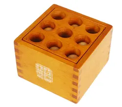 Сложных 3D IQ деревянные Логические головоломки традиционной древесины игры игрушки для взрослых детей