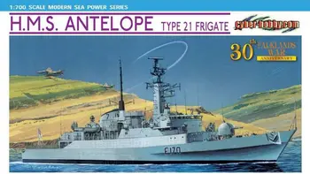 

Dragon 1/700 7122 HMS Antelope Type 21 Frigate Falkland War