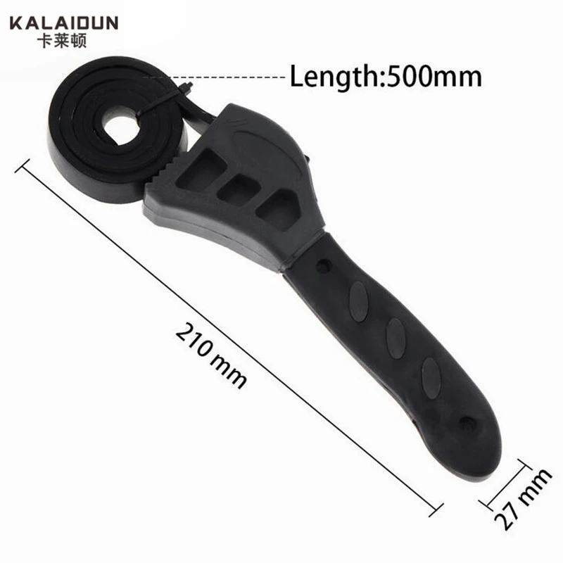 

KALAIDUN Multitool Universal Wrench Black Opener Auto Repair Rubber Filter Wrench Hand Tools Adjustable Spanner