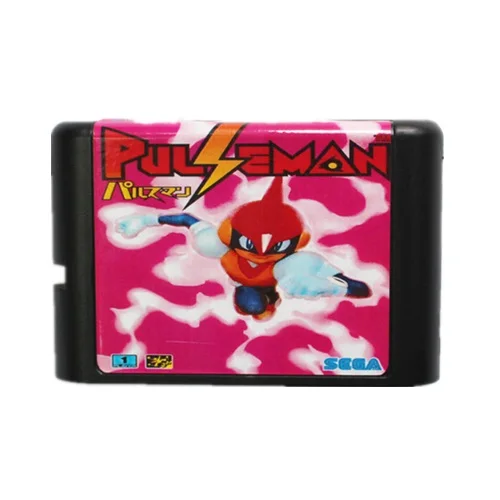 

Pulseman - 16 bit MD Games Cartridge For MegaDrive Genesis console