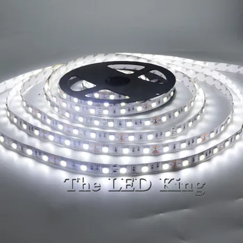 

LED Strip 5050 Waterproof DC12V Flexible LED Light 60 leds/m IP65 Waterproof 5m/lot 5050 RGB LED Strip red blue green Warm White
