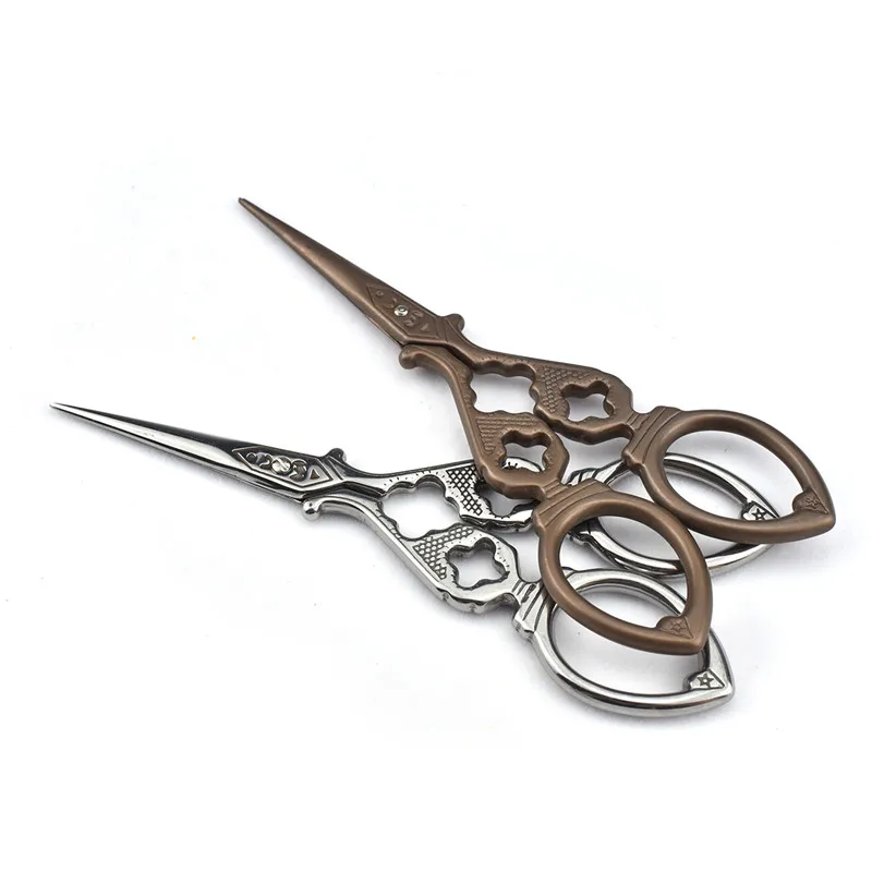 Looen Retro Classic Cross Stitch Scissors Embroidery Sewing Tools Women Handicraft DIY Home Tool Tailor Scissor  (2)