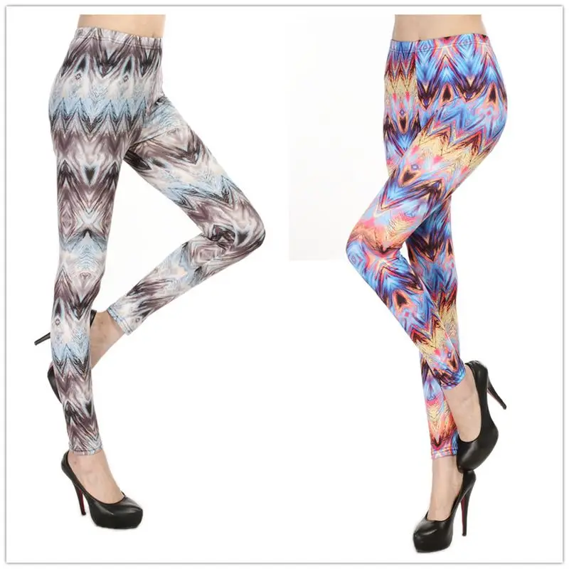colorful striped leggings