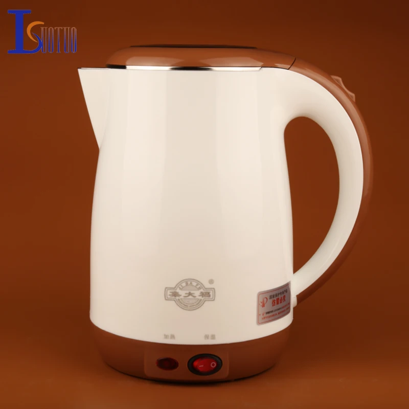 

JDC-2000A 2L Stainless Steel Cordless Electric Water Kettle Quick Heat Water Heating Kettle brown