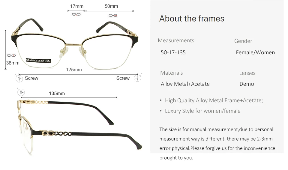 Алмазная оправа для очков для женщин, модная оправа для очков, женские очки с прозрачными линзами, очки без оправы Oculos