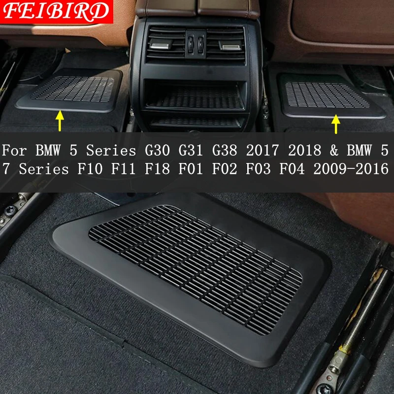 Для BMW 5 Series G30 G31 G38 2017 2018 сиденье сзади AC тепловое напольное воздуховод
